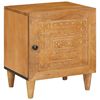 vidaXL Bedside Cabinet Light Brown 80 x 50 x 40 cm Engineered Wood