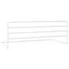 vidaXL Toddler Safety Bed Rail White (76-137)x55 cm Iron