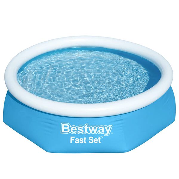 Bestway Fast Set Inflatable Swimming Pool Round 244x61 cm 57265