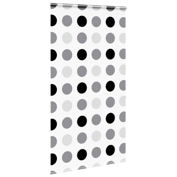 vidaXL Shower Roller Blind with Cassette 130x240 cm Fabric Width 126 cm