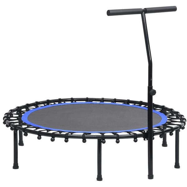 vidaXL Fitness Trampoline with Handle and Safety Pad 122 cm