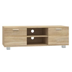 vidaXL TV Cabinet Sonoma Oak 120x40.5x35 cm Engineered Wood