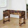 vidaXL Foosball Table Smoked Oak 125 x 60.5 x 80 cm Engineered Wood