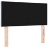 vidaXL Headboard Height Adjustable Dark grey 90 cm Velvet