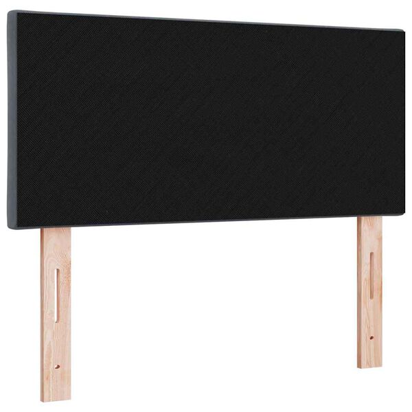 vidaXL Headboard Height Adjustable Dark grey 90 cm Velvet