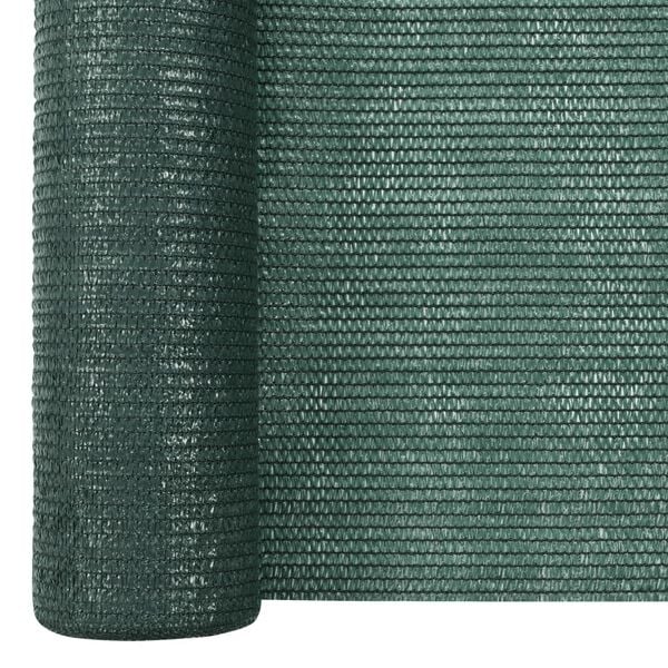 vidaXL Privacy Net Green 1x10 m HDPE 75 g/m&sup2;