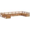 vidaXL Sofa Sets 5 pcs Natural Solid Acacia Wood