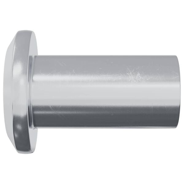 vidaXL Lock Nut 2857 pcs Nickel Steel