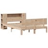 vidaXL Bookcase Bed without Mattress 140x200cm Solid Wood Pine