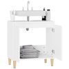 vidaXL Sink Cabinet White 58x33x60 cm Engineered Wood