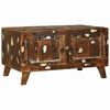 vidaXL Coffee Table Multicolour 80 x 54 x 45 cm Solid Reclaim Wood