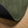 vidaXL Rug HUARTE Short Pile Soft and Washable Forest Green &Oslash; 200 cm