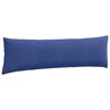 vidaXL Sofa Pillows 2 pcs Police Blue 145 x 40 cm Corduroy Fabric