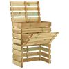 vidaXL Slatted Garden Composter 2pcs 80x50x100 cm Impregnated Pinewood
