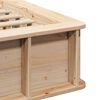vidaXL Bed Frame Brown 90 x 190 cm Solid Pine Wood