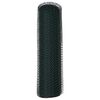 vidaXL Hexagon Fence Green 0.4 x 25 m Steel