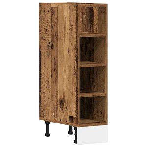 vidaXL Bottom Cabinet Riga Old Wood 20x44.5x81.5 cm Engineered Wood