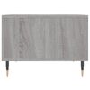 vidaXL Coffee Table Grey Sonoma 60x50x36.5 cm Engineered Wood