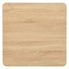 vidaXL Bistro Table Oak Colour 60x60x107 cm