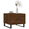 vidaXL Coffee Table Brown Oak 50x50x40 cm Engineered Wood