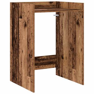 vidaXL Wash Machine Cabinet Old Wood 67.5 x 62 x 97 cm Engineered wood