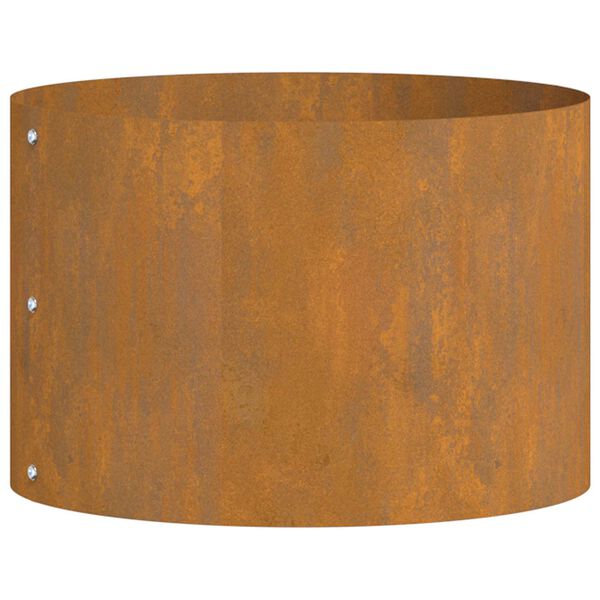 vidaXL Garden Planter Brown 30 x 30 x 20 cm Weathering Steel