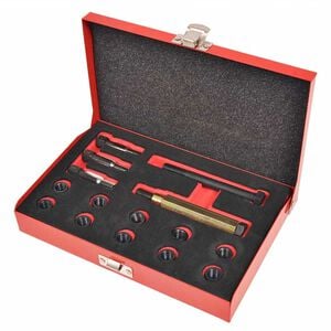 vidaXL 15 Piece Glow Plug Thread Repair Kit M10 x 1,0 mm