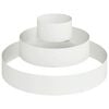vidaXL Garden Planter White 120 x 120 x 20 cm Cold-rolled Steel