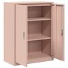 vidaXL Storage Cabinet Pink 80 x 40 x 105 cm Steel