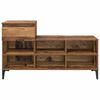 vidaXL Shoe Cabinet Old wood 102 x 36 x 60 cm Engineered wood
