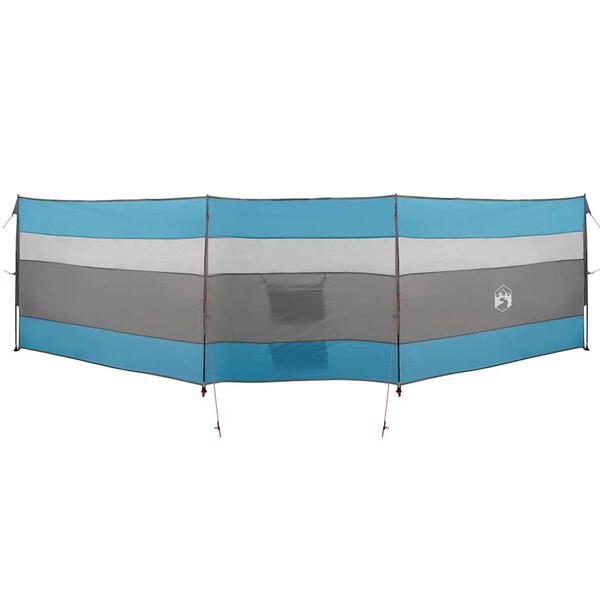 vidaXL Camping Windbreak Blue 508x130 cm Waterproof