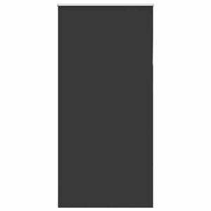 vidaXL Roller Blind Blackout Black 105x230 cm Fabric Width 100.7 cm Polyester