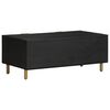 vidaXL Coffee Table Black 100x54x40 cm Engineered Wood