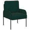 vidaXL Sofa Sets 3 pcs Dark Green 115 x 56 x 80 cm Plywood