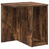 vidaXL End Table 2 pcs Smoked Oak 37 x 32 x 40 cm Engineered Wood