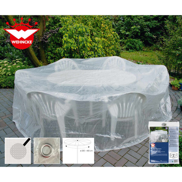Happy People Universal Protection Cover for Round Patio Set 320 x 93 cm