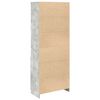 vidaXL Highboard Concrete Grey 70x35x180 cm Engineered Wood