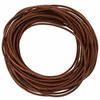 vidaXL Leather Cord Light Brown &Oslash;3 mm x 50 m Leather