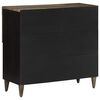vidaXL Sideboard 80x33x75 cm Solid Wood Mango