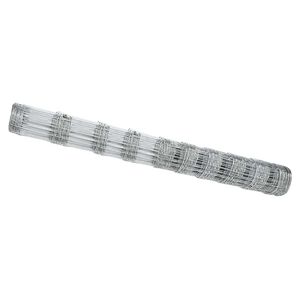 vidaXL Field Fence Silver