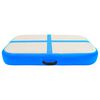 vidaXL Inflatable Gymnastics Mat with Pump 60x100x20 cm PVC Blue