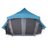 vidaXL Family Tipi Tent Folding Blue and Grey 508 x 470 x 300 cm