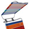Eurotrail 2-in-1 Beach Chair Mediterranee Colour Stripes