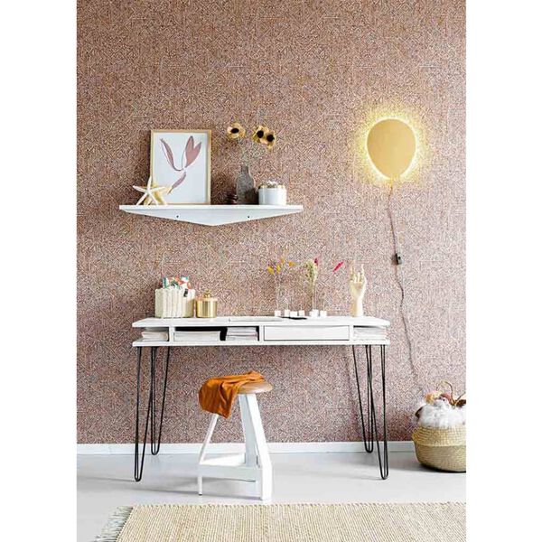 KidsDepot Stool Original 32 cm Mango Wood White