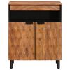 vidaXL Sideboard Acacia Brown Finish 60 x 33 x 75 cm Solid Mango Wood