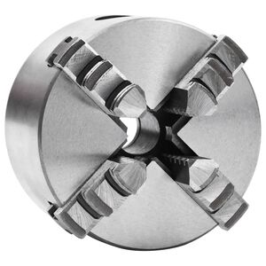 vidaXL 4 Jaw Self-Centering Lathe Chuck 80 mm Steel K12 80