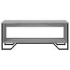 vidaXL Coffee Table Grey Sonoma 100x51x40 cm Engineered Wood