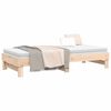 vidaXL Pull-out Day Bed without Mattress 2x(80x200) cm Solid Wood Pine
