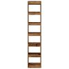 vidaXL Book Cabinet/Room Divider Old Wood 40x30x198 cm
