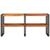 vidaXL Console Table Brown 160 x 33 x 75 cm Solid acacia wood